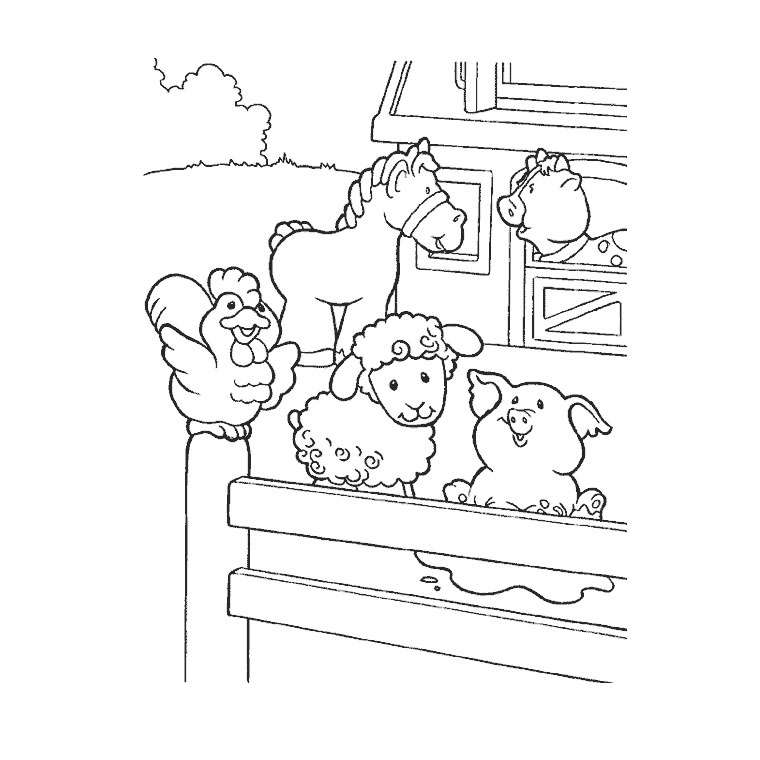 Coloriage Ferme Maternelle Génial Animaux De La Ferme Animaux – Coloriages à Imprimer Coloriage Ferme Maternelle Génial Animaux De La Ferme Animaux – Coloriages à Imprimer