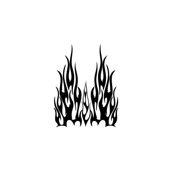 dessin de flammes