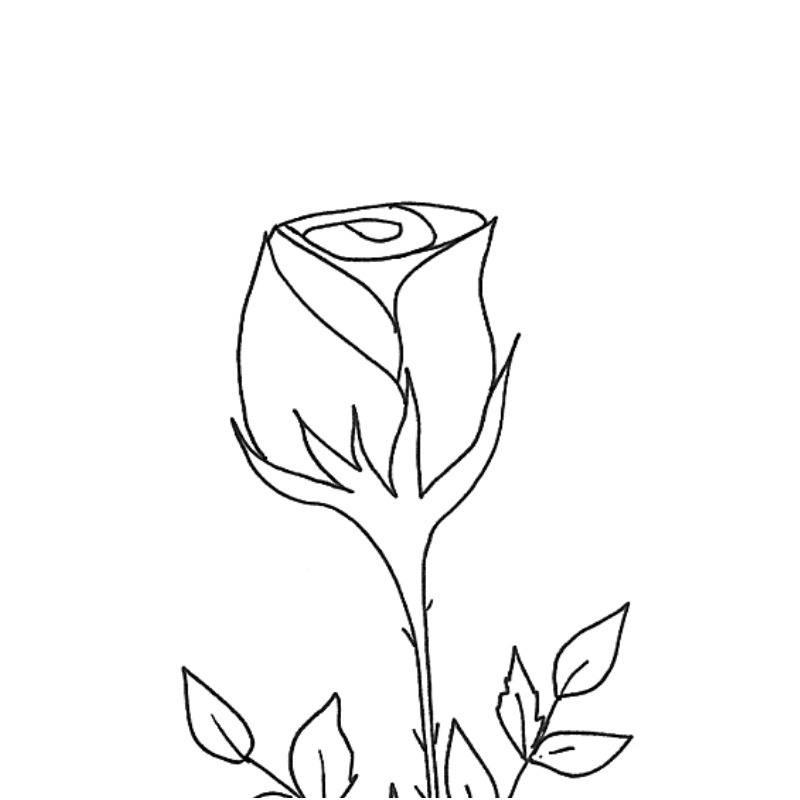 dessin facile fleur de lys