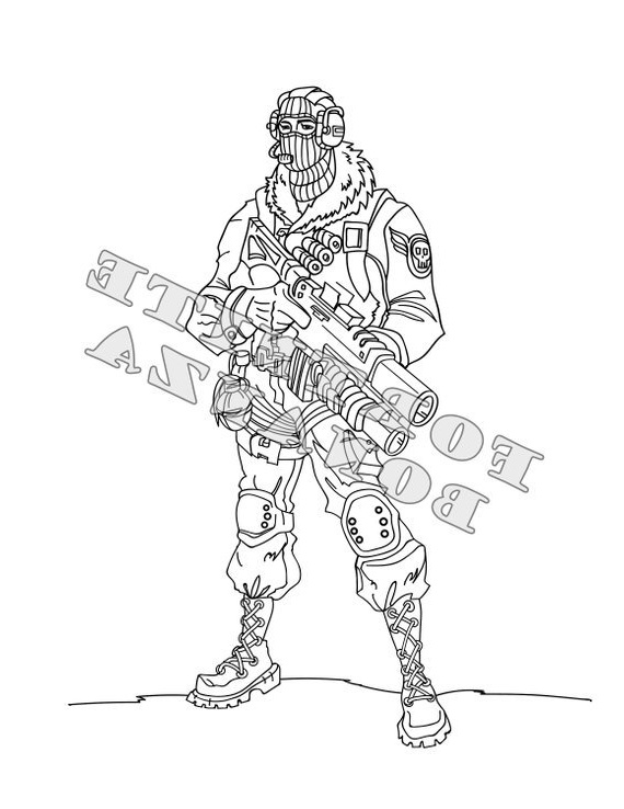 Coloriage Fortnite Personnage Nice Fortnite Battle Royale Coloriage Jeu De Pages De 4 Pour