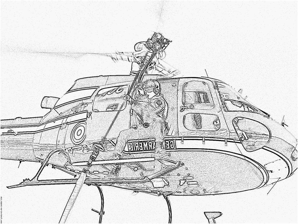 10 coloriage imprimer helicoptere