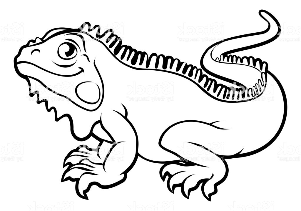personaje de dibujos animados de lagarto iguana gm