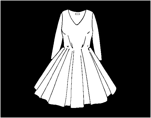robe avec jupe plete