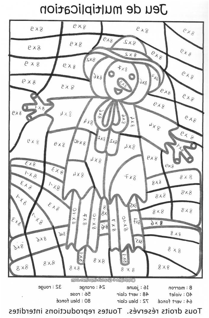 Coloriage Magique Ce2 Maths Luxe Coloriage Magique Ce1 à Colorier Dessin à Imprimer