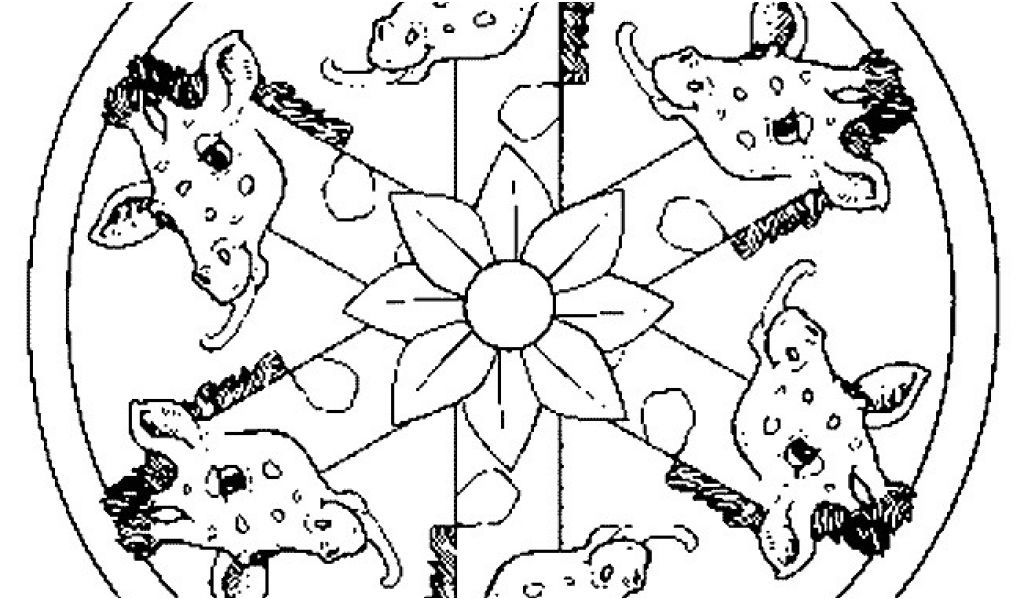 coloriage mandala hiver maternelle dessins gratuits colorier coloriage mandalas animaux imprimer