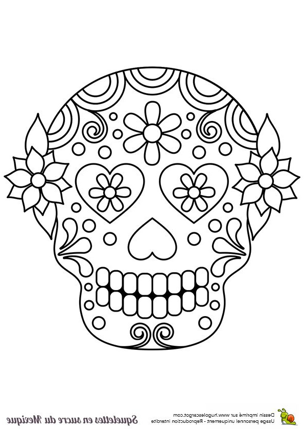 tête de mort mexicaine