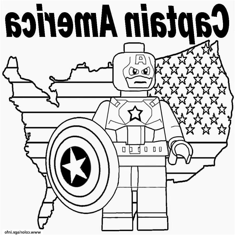 Coloriage Marvel Unique Coloriage Lego Marvel Captain America Jecolorie