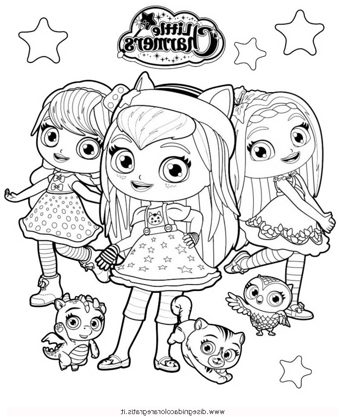 disegno Little Charmers 1