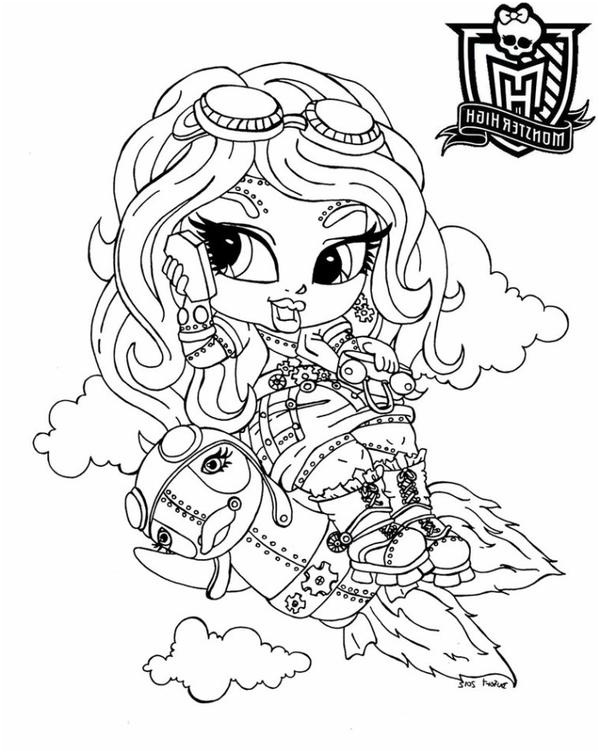 Coloriages Monster high