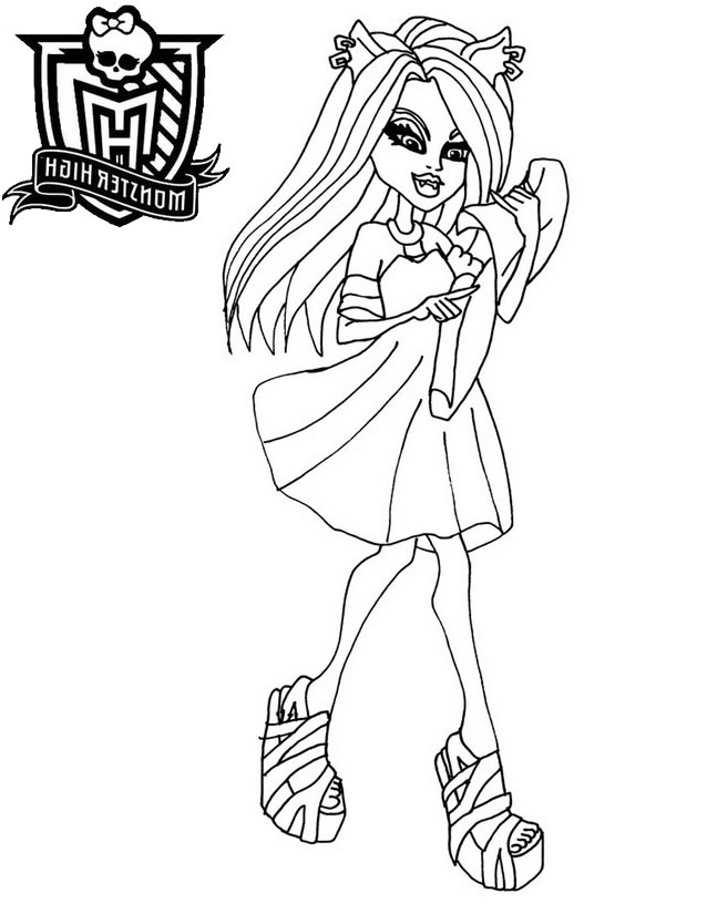 coloriage monster high