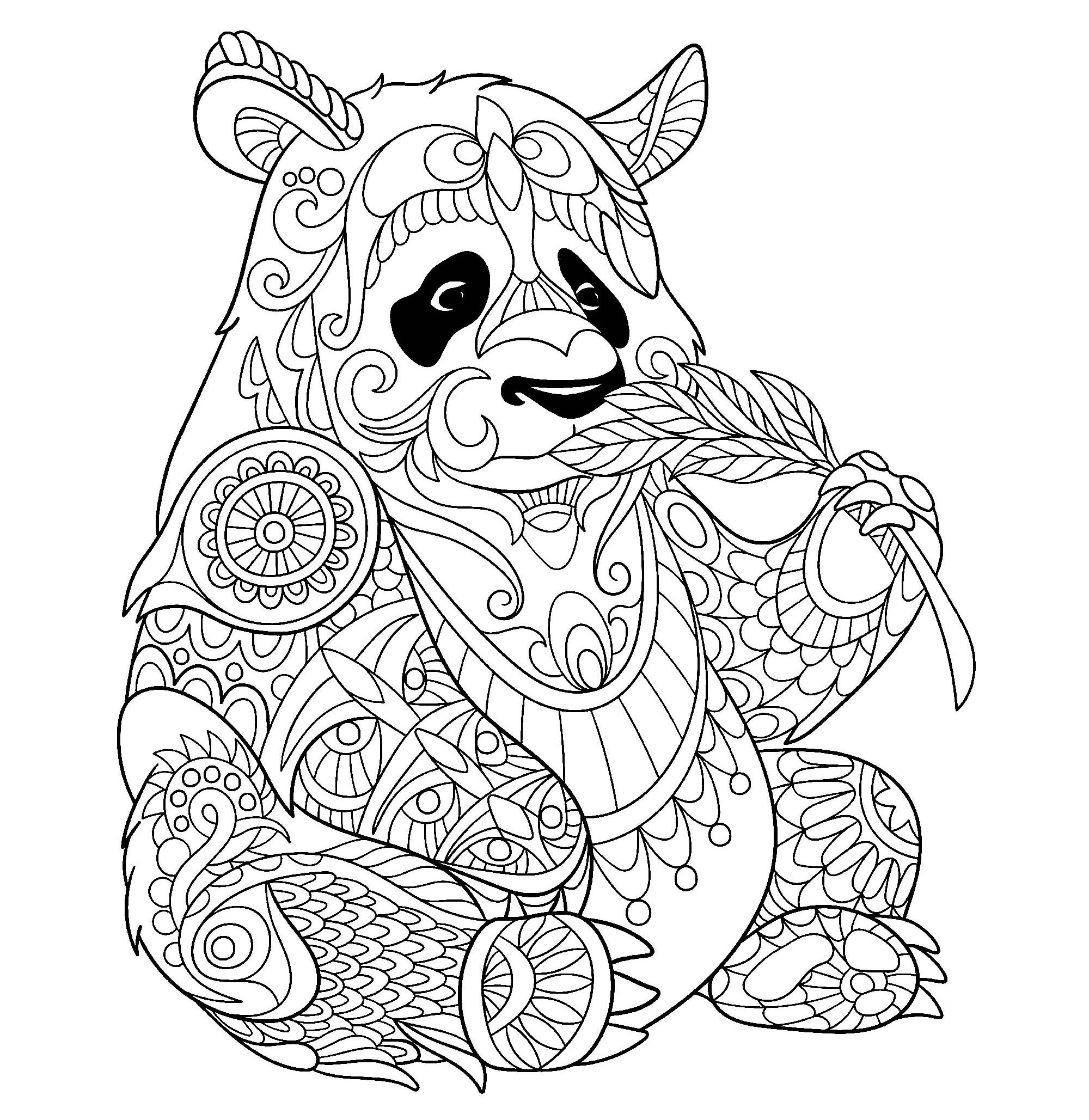 image=pandas coloriage panda mangeant une pousse de bambou 1