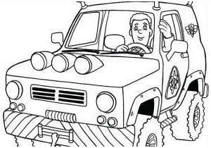 Coloriage Pick Up Unique Beau Dessin 4×4 … Imprimer