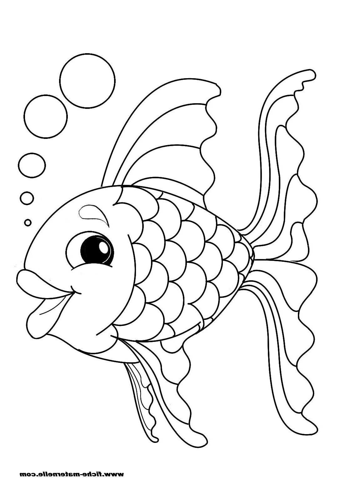 coloriage poisson