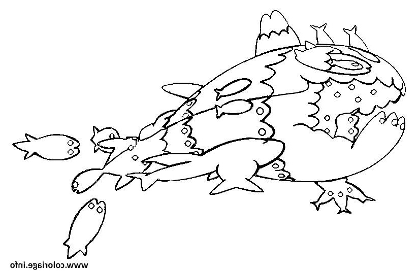 froussardine pokemon soleil lune coloriage dessin