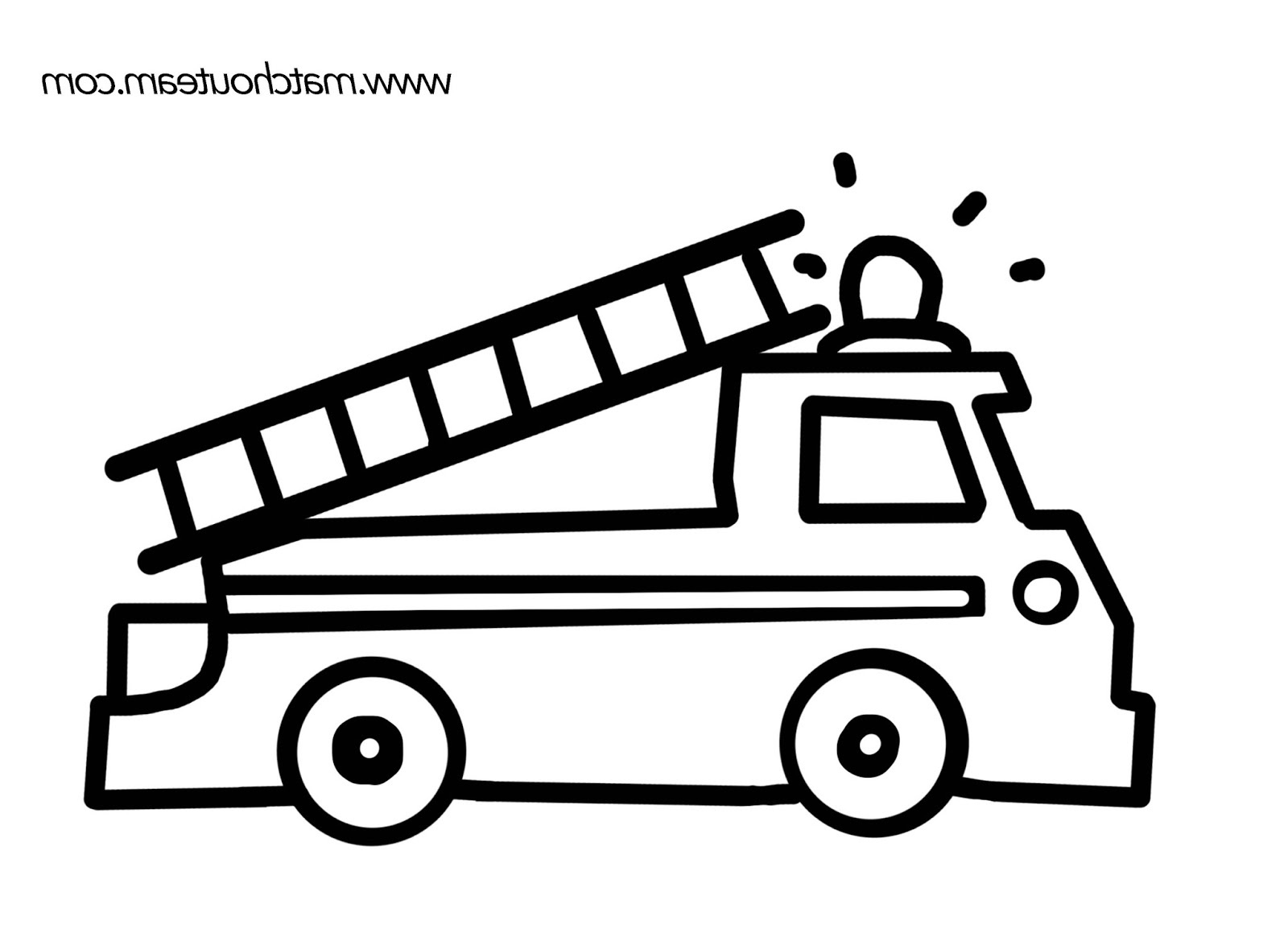 Coloriage Pompier À Imprimer Luxe Coloriage Dessiner Camion De Pompier A Imprimer Gratuit