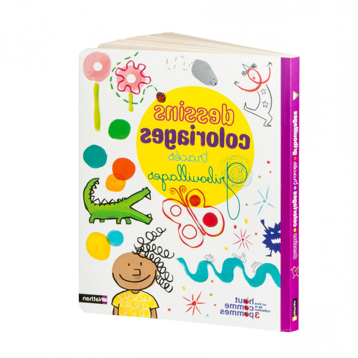 livre dessins coloriages traces gribouillages pour enfant de 18 mois with regard to coloriage enfant livre
