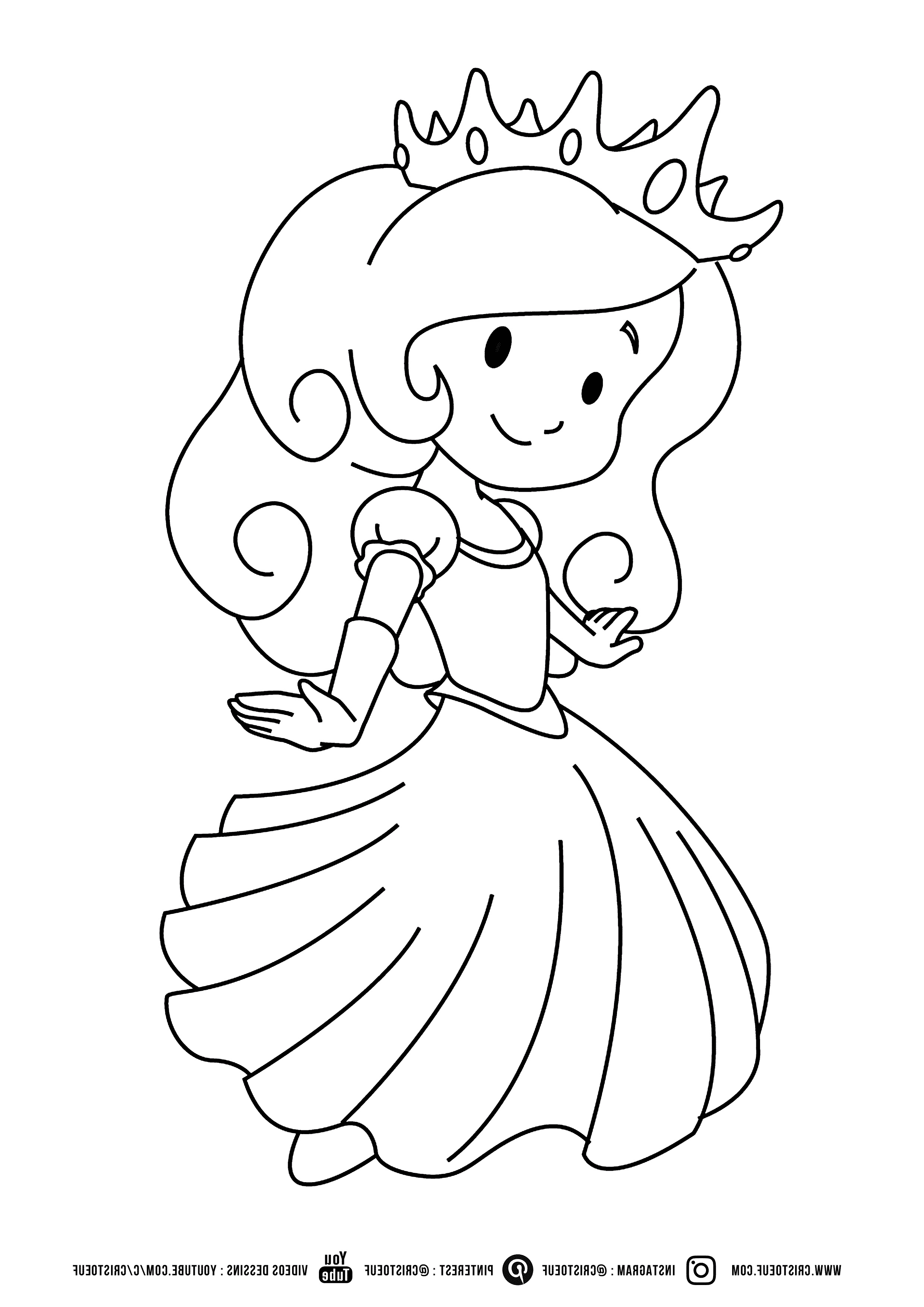 coloring pages for kids cute disney princesses anime