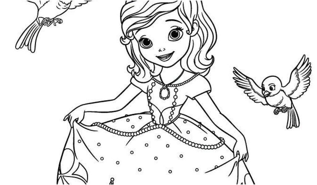 coloriage princesse sophia printable disney princesses sofia the first coloring pages