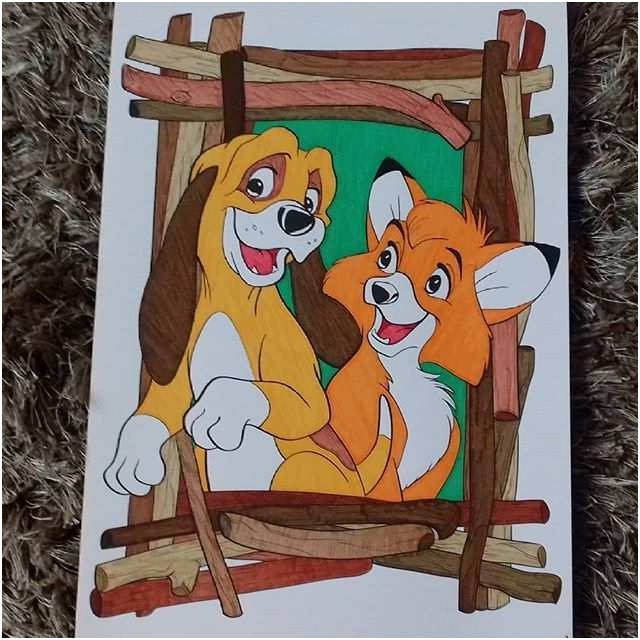 rox et rouky coloriage awesome arttherapydisney • browse images about arttherapydisney at instagram