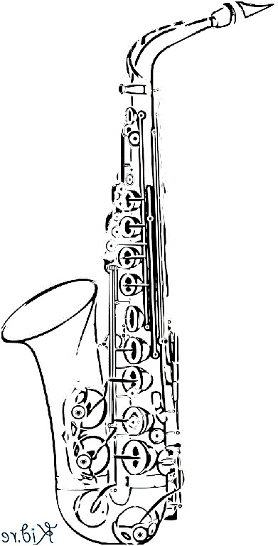 saxofon colorat