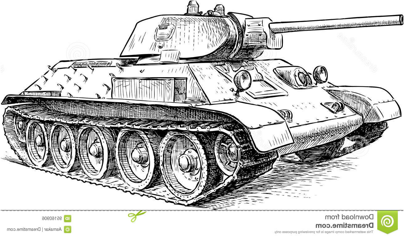 char de bat de la fois de la deuxieme guerre mondiale destine dessin char