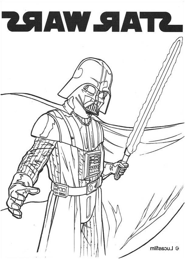 darth vader coloring pages for kids