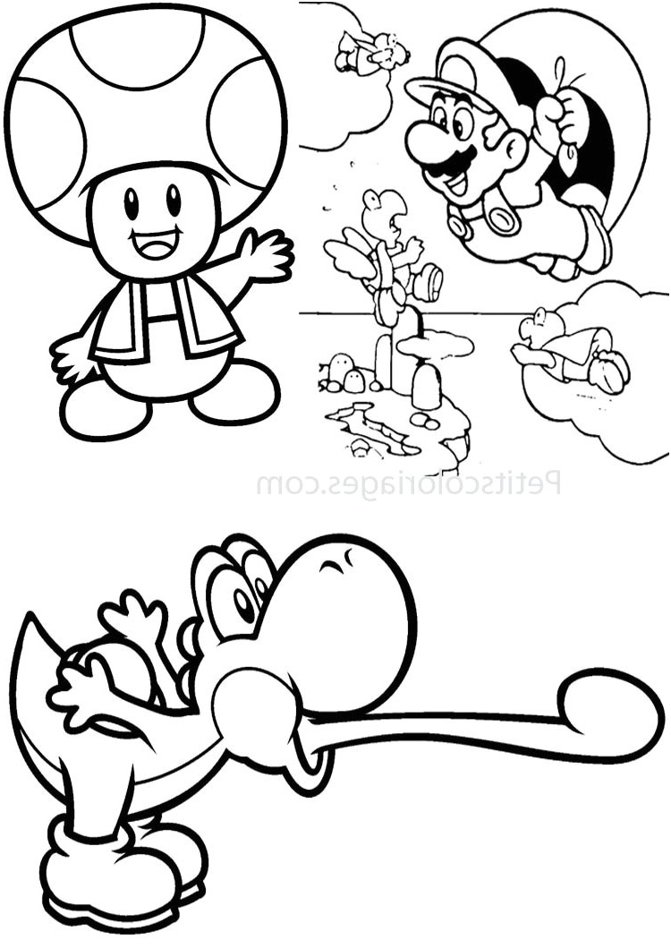 Coloriage Super Mario Odyssey Meilleur De Coloriage Toadette A Imprimer