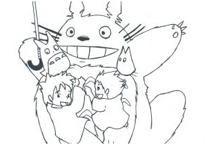 livre coloriage totoro totoro coloring pages to and print for free