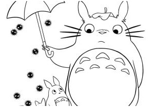 livre coloriage totoro totoro coloring pages to and print for free