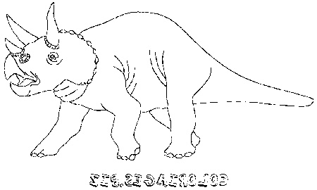 imprimer coloriage 4291 dinosaure