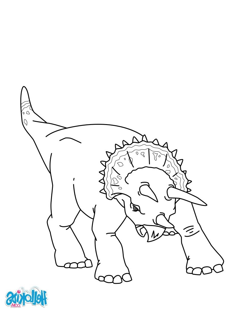 triceratops zum ausdrucken