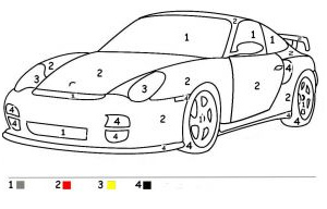 dessin voiture de course unique galerie coloriage magique voiture