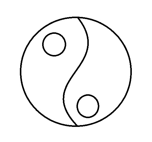 yin et yang 1 colorie par a