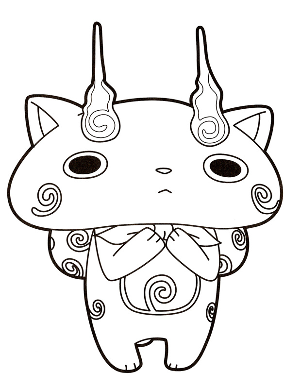 Coloriage Yo Kai Watch 2 Meilleur De Komasan Est Un Coloriage De Yo Kai Watch