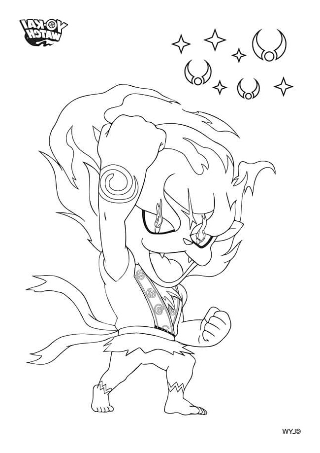 Coloriage Yo Kai Watch 2 Unique Coloriages Yo Kai Watch 2