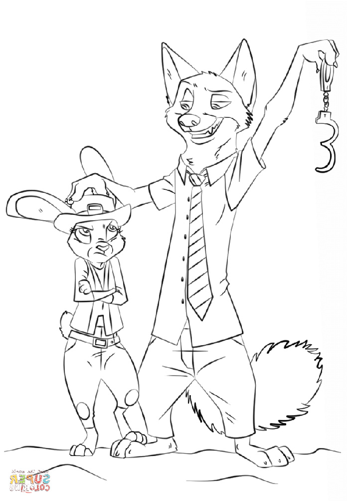 nick and judy zootopie