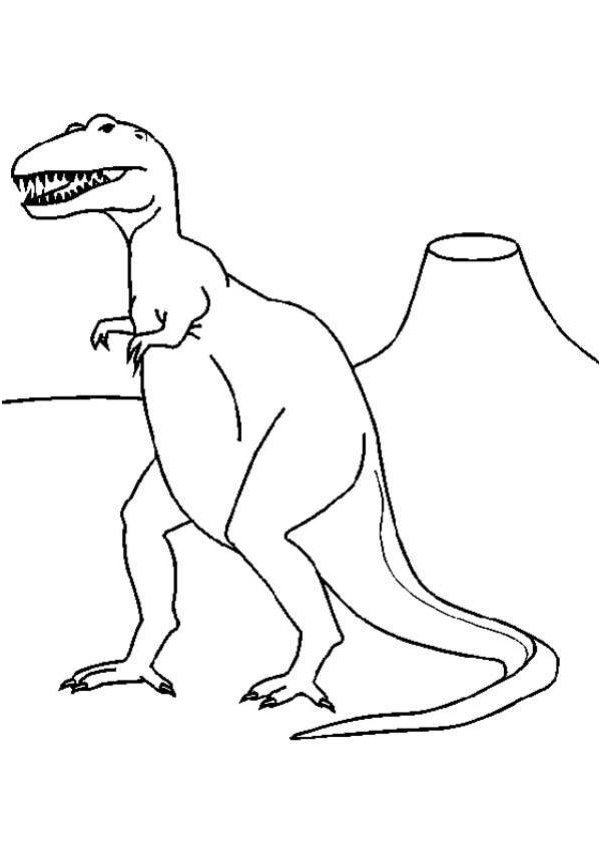 luxurius dinosaure coloriage t rex