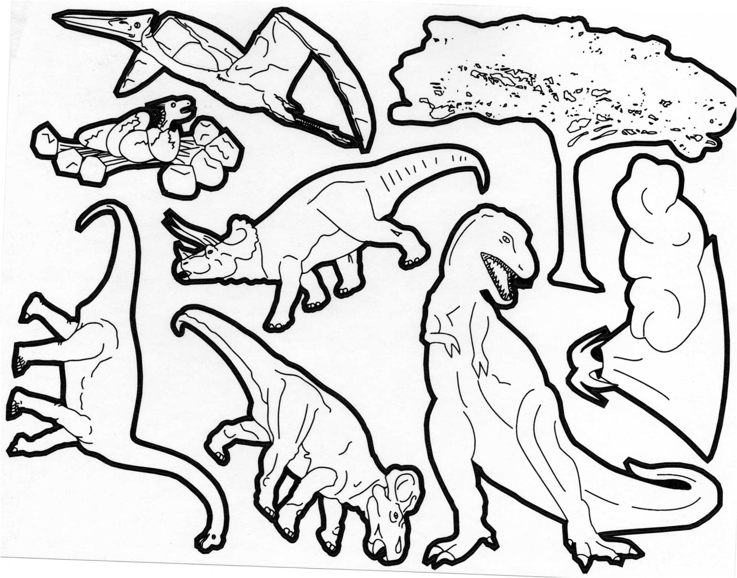 Gommettes Stickers a colorier Dinosaures