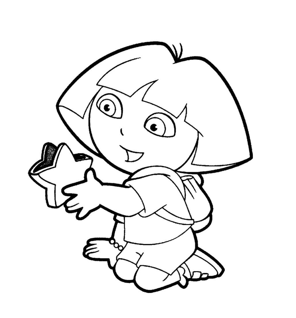 Dora Coloriage Élégant Coloriage De Dora 2