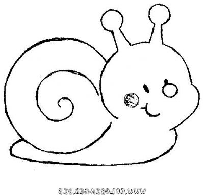 imprimer coloriage 8604 escargots
