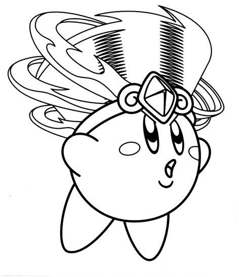 coloriage kirby