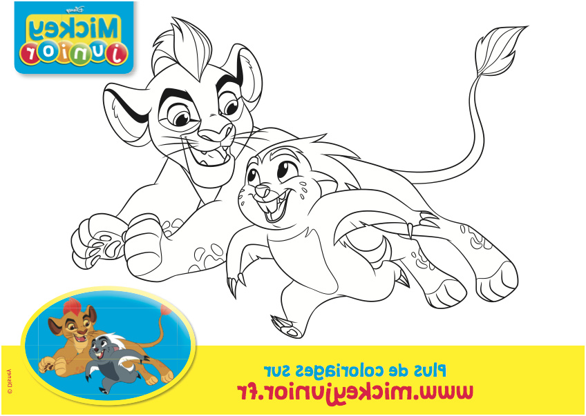 La Garde Du Roi Lion Coloriage Frais Liste La Garde Du Roi Lion Mickey Junior