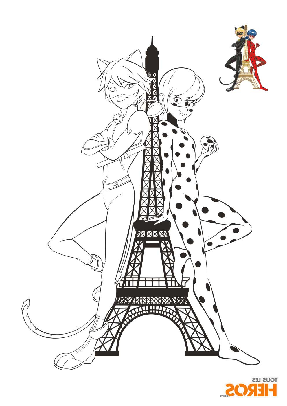 coloriage miraculous