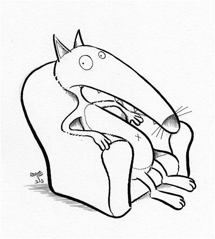 Le Loup Qui Voulait Changer De Couleur Coloriage Unique Les 183 Meilleures Images Du Tableau Ecole Loups Sur