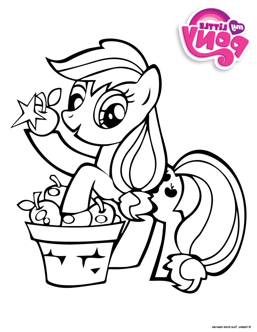 coloriage my little pony equestria
