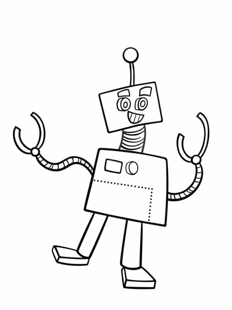 coloriage robot 30 dessins