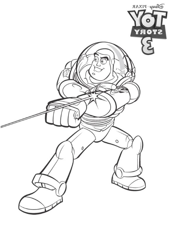 Toy Story Coloriage Élégant Coloriage Toy Story Buzz L éclair Momes