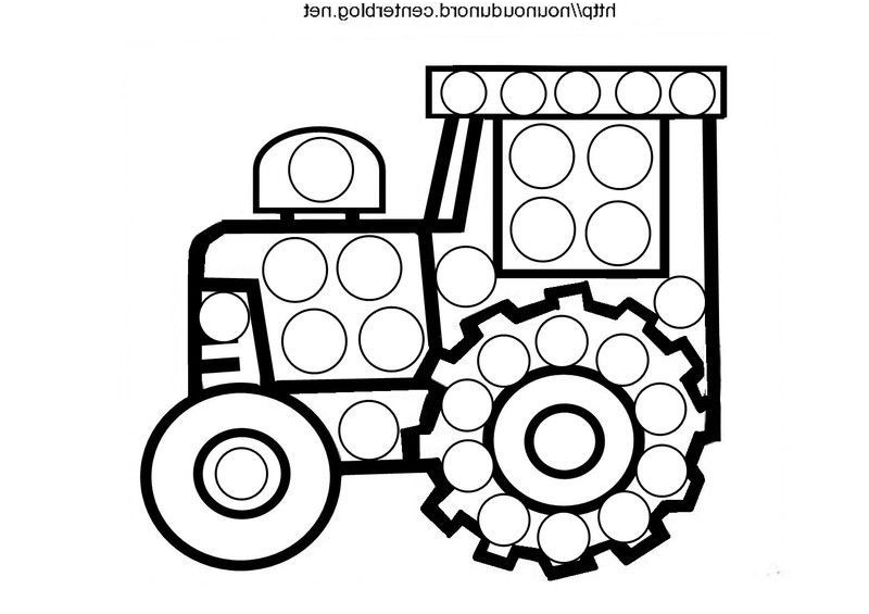 2137 coloriage tracteur realise par nounoudunord