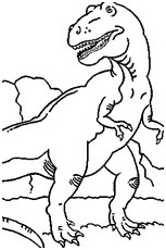 tyrannosaure dessin coloriage coloriage tyrannosaure rex en ligne gratuit imprimer