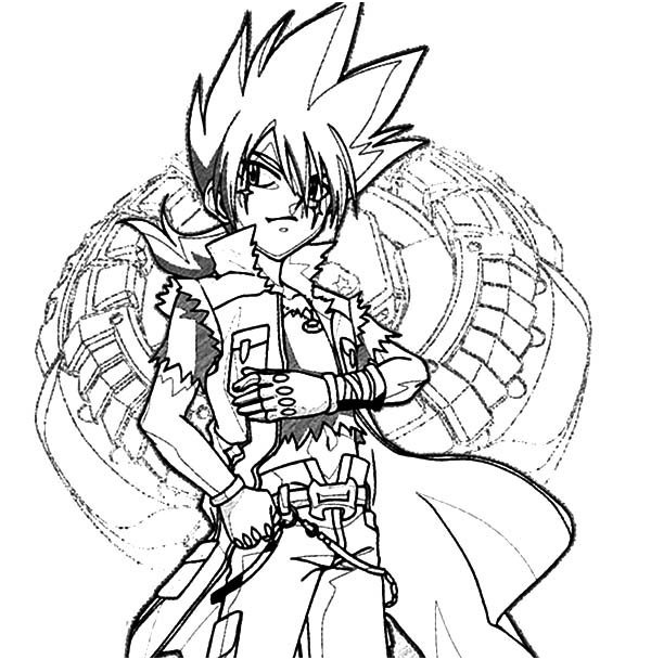 beyblade g revolution coloring pages